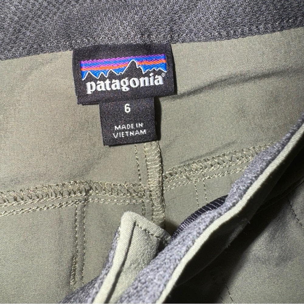 Patagonia Olive Women's Boot Cut Pants - Picture 6 of 6